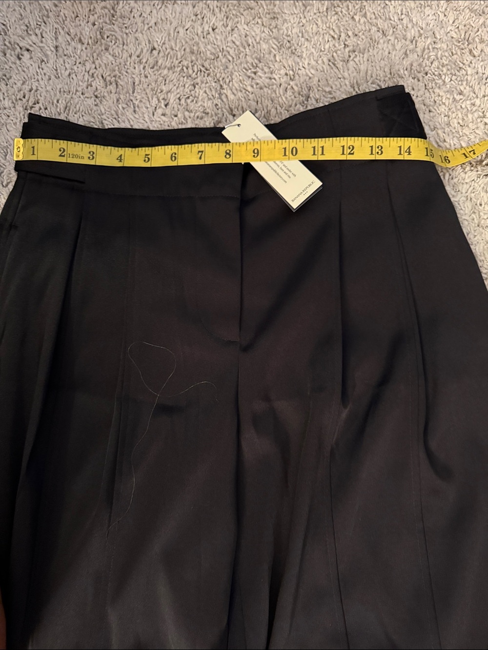 NWT banana republic Classic Tailored Pleat Trousers business casual contemporary - Picture 7 of 10
